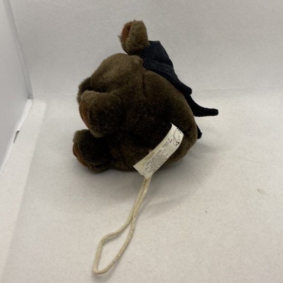 Vintage MJC Purr- Fection Plush Bat with Wings Fangs Stuffed Animal Halloween - Picture 7 of 11